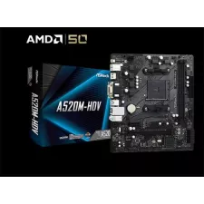obrázek produktu ASRock MB Sc AM4 A520M-HDV, AMD A520M, 2xDDR4, HDMI, DVI