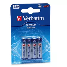 obrázek produktu VERBATIM Alkalické baterie AAA, 4 PACK , LR3