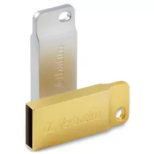 obrázek produktu VERBATIM Flash Disk 64GB Metal Executive, USB 3.0, zlatá