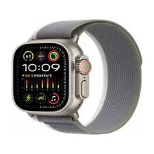 obrázek produktu Apple Watch Ultra 2 49mm titanové pouzdro se zeleno-šedým trailovým tahem - M/L