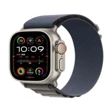 obrázek produktu Apple Watch Ultra 2 49mm titanové pouzdro s modrým alpským tahem - Large