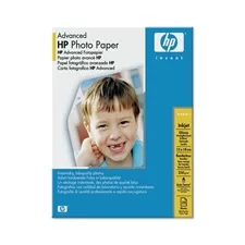 obrázek produktu HP Advanced Glossy Photo Paper, Q8696A, foto papír, bez okrajů typ lesklý, zdokonalený typ bílý, 13x18cm, 5x7\", 250 g/m2, 25 ks, i
