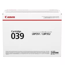 obrázek produktu Canon TONER  CRG 039 černý pro i-Sensys LBP 351 a 352 (11 000 str.)