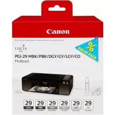 obrázek produktu Canon cartridge PGI-29MBK/PBK/DGY/GY/LGY/CO mulitpack