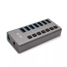 obrázek produktu i-tec USB 3.0 nabíjecí HUB 7port + Power Adapter 36 W