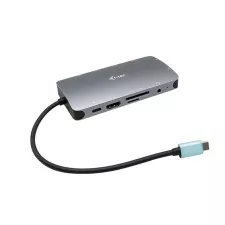 obrázek produktu i-tec USB-C Metal Nano Dock HDMI/VGA with LAN + Power Delivery 100 W