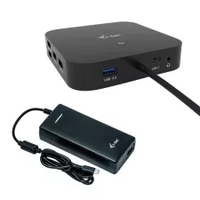 obrázek produktu i-tec USB-C HDMI DP Docking Station, Power Delivery 100 W + Universal Charger 112 W