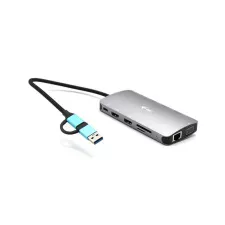 obrázek produktu I-tec USB 3.0 USB-C/Thunderbolt 3x Display Metal Nano Dock with LAN + Power Delivery 100 W