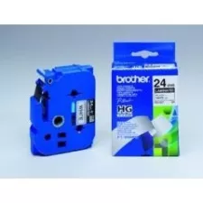 obrázek produktu BROTHER HGEM951V5 24mmx8m Silver Matte Black Laminate Tape Cassette for P-touch Printers
