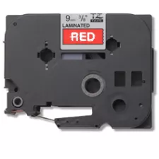 obrázek produktu Brother - TZe-435, červená / bílá (12mm, laminovaná)