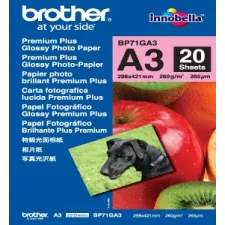 obrázek produktu Brother fotopapír A3, premium glossy, 20 ks, 260g