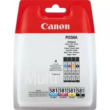 obrázek produktu Canon CARTRIDGE CLI-581 C/M/Y/BK MULTI-PACK pro PIXMA TS615x, TS625x, TS635x, TS815x, TS825x, TS835x, TS915x (200 str.)
