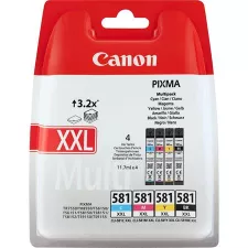 obrázek produktu Canon cartridge INK CLI-581XXL C/M/Y/BK MULTI BL / 4x11,7ml