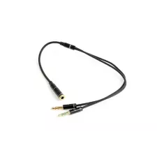 obrázek produktu GEMBIRD 3.5 mm stereo jack 4-pin, redukce , 20 cm,