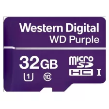 obrázek produktu WD MicroSDHC karta 32GB Purple WDD032G1P0C Class 10, 16TBW