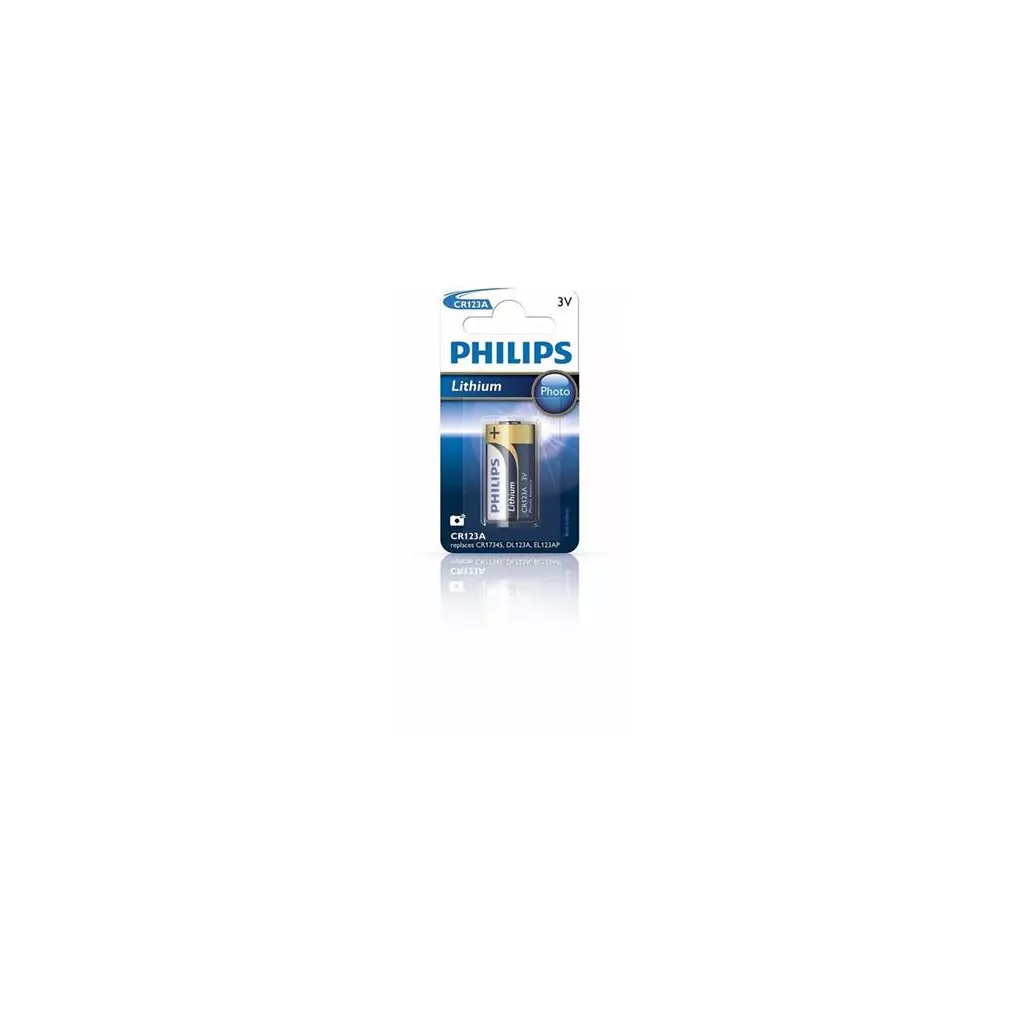 Obrázek produktu Philips baterie CR123A - 1ks