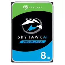 obrázek produktu Seagate SkyHawk AI 8TB HDD / ST8000VE001 / Interní 3,5\" / 7200 RPM / SATA 6Gb/s / 256 MB