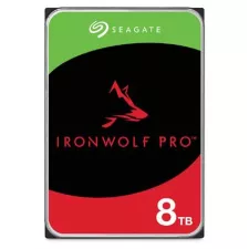 obrázek produktu Seagate IronWolf Pro 8TB HDD / ST8000NT001 / Interní 3,5\" / 7200 rpm / SATA III / 256 MB