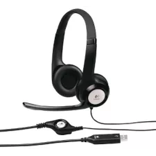 obrázek produktu Logitech Headset Stereo H390/ drátová sluchátka + mikrofon/ USB/ černá