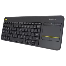 obrázek produktu Logitech klávesnice Wireless Keyboard K400 Plus, CZ/SK, unifying přijímač, černá