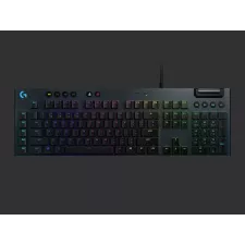 obrázek produktu Logitech klávesnice Gaming G815 Lightsync RGB Tactile/US/drátová/ hmatové spínače/ černá