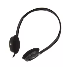 obrázek produktu Genius HS-200C, sluchátka s mikrofonem, bez ovládání hlasitosti, černá, 3.5 mm jack