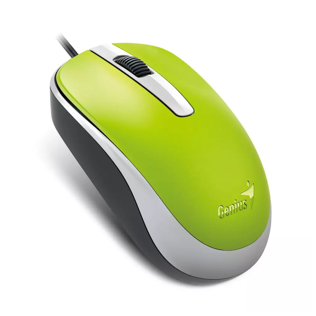 Obrázek produktu Genius optická drátová myš DX-120, zelená