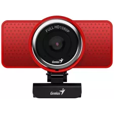 obrázek produktu GENIUS webová kamera ECam 8000/ červená/ Full HD 1080P/ USB2.0/ mikrofon
