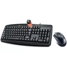obrázek produktu Genius Smart KM-200, sada klávesnice s drátovou optickou myší, CZ, klasická, drátová (USB), černá