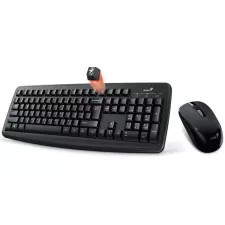 obrázek produktu GENIUS Smart KM-8100 set klávesnice a myši, bezdrátový, CZ+SK layout, 2,4GHz, mini USB přijímač, SmartGenius App, černý