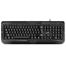 obrázek produktu Genius KB-118, klávesnice CZ/SK, klasická, voděodolná typ drátová (PS/2), černá