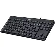 obrázek produktu Genius LuxeMate 110, klávesnice CZ/SK, klasická, tichá typ drátová (USB), černá, ne