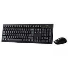 obrázek produktu GENIUS KM-8101 set klávesnice a myši, bezdrátový, CZ+SK layout, 2,4GHz, mini USB přijímač, černý