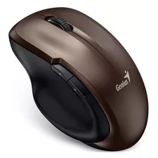 obrázek produktu Myš bezdrátová, Genius Ergo 8200S, čokoládová, optická, 1200DPI