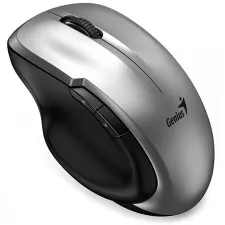 obrázek produktu Genius Ergo 8200S Myš, bezdrátová, optická, 1200DPI, 5 tlačítek, tichá, BlueEye senzor, USB-C, stříbrná