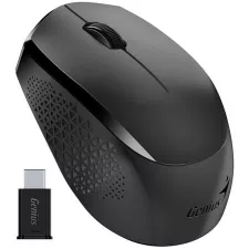 obrázek produktu Genius NX-8000S Type-C, myš, bezdrátová, optická, 1200DPI, 3 tlačítka, USB-C, černá
