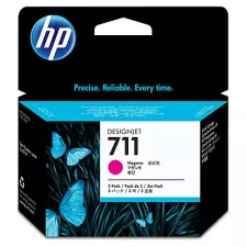obrázek produktu HP inkoustová kazeta 711 purpurová CZ135A originál 3-pack