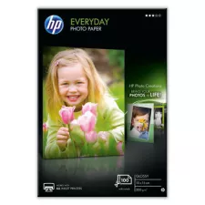 obrázek produktu HP Everyday Glossy Photo Paper-100 sht/10 x 15 cm, 200 g/m2, CR757A