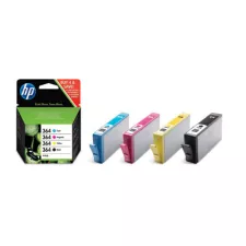 obrázek produktu HP 364 Čtyřbalení originálních inkoustových kazet – Černá, azurová, purpurová, žlutá