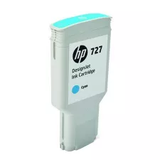 obrázek produktu HP 727 Azurová inkoustová kazeta DesignJet, 300 ml