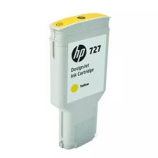 obrázek produktu HP 727 - 300 ml - Vysoká kapacita - žlutá - originální - DesignJet - inkoustová cartridge - pro DesignJet T1500, T1530, T2500, T2530, 