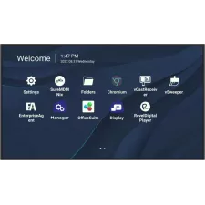 obrázek produktu ViewSonic Flat Display CDE5530/55\"/24-7 LCD/3840x2160/6,5ms/450cd/HDMI x 2/USB A x 2/USB-C/RJ45/RS232/repro/Android
