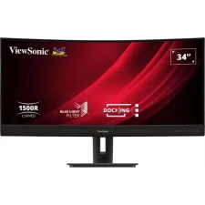 obrázek produktu Viewsonic VG3456C 34" Curved Panel VA UWQHD/3440x1440/3000:1/5ms/HDMI/DP/USB-C/USB-A,B/LAN/VESA/Repro