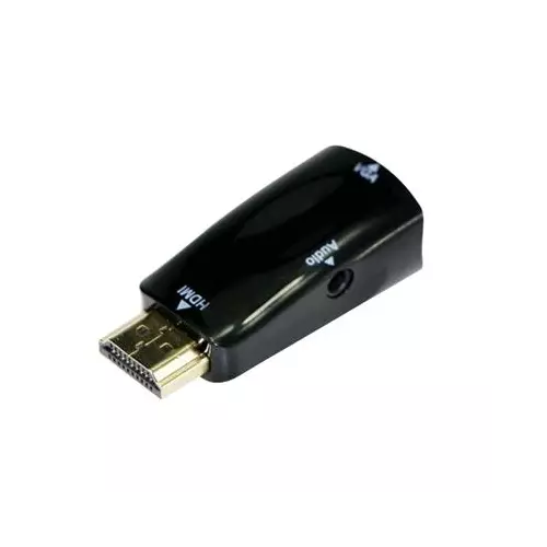 obrázek produktu Gembird redukce HDMI-A(M)->VGA(F) + Audio