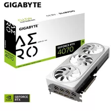 obrázek produktu GIGABYTE VGA NVIDIA GeForce RTX 4070 AERO OC 12G, 12G GDDR6X, 3xDP, 1xHDMI