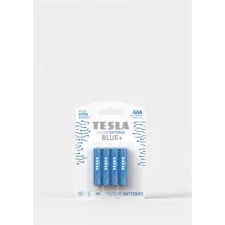 obrázek produktu TESLA BLUE+ Zinc Carbon baterie AAA (R03, mikrotužková, blister) 4 ks