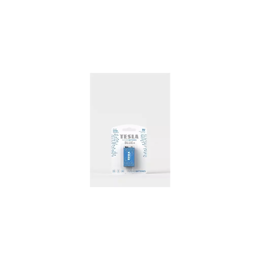 Obrázek produktu TESLA BLUE+ Zinc Carbon baterie 9V (6F22, blister)