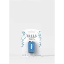 obrázek produktu TESLA BLUE+ Zinc Carbon baterie 9V (6F22, blister)