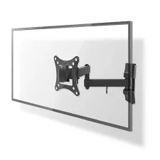 obrázek produktu NEDIS nástěnný držák pro LCD a TV/ 13 - 27 \"/ nosnost 15 kg/ náklon ± 20°/ otáčení 180°/ kloubový (3 klouby)