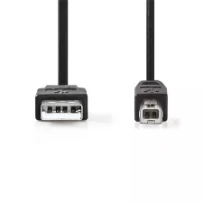 obrázek produktu Nedis CCGB60100BK30 - USB 2.0 kabel | A Zástrčka - B Zástrčka | 3 m | Černá barva